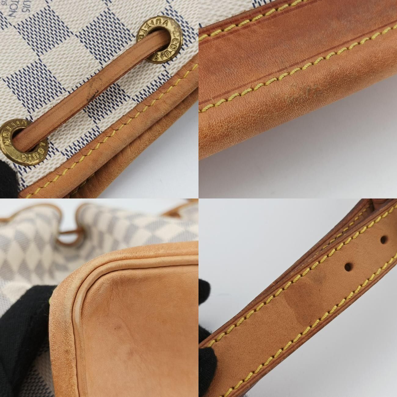 ルイヴィトンLouis VuittonノエアズールダミエキャンバスN42222AR1190