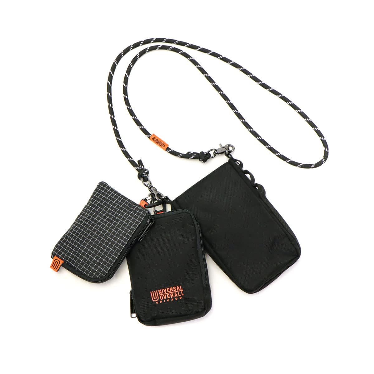 ブラック ユニバーサルオーバーオール MULTI SEIL SHOULDER ショルダーバッグ UVO-148 Black