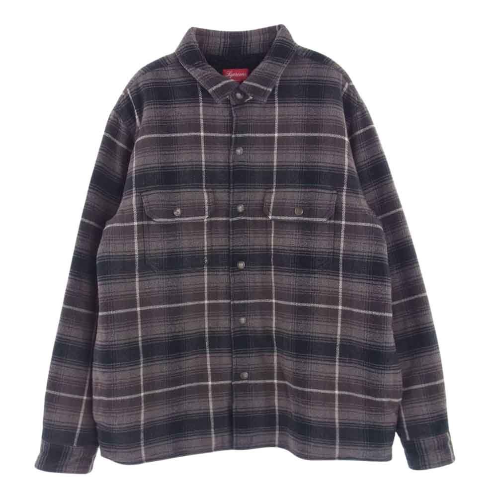 Supreme シュプリーム ジャケット 22AW Shearling Lined Flannel Shirt