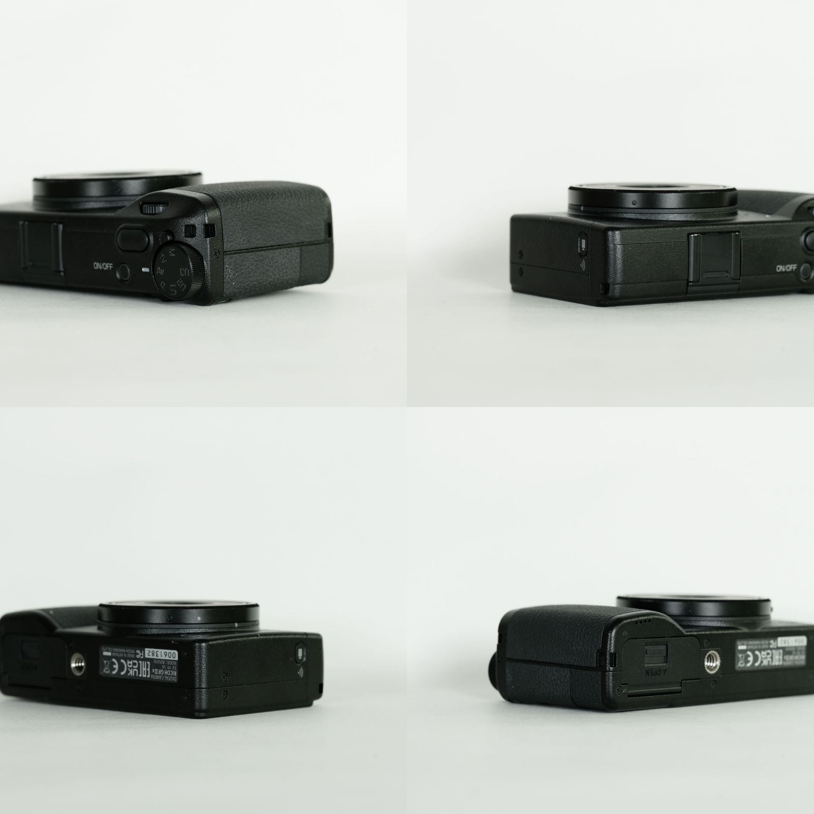 シャッター数548回｜バッテリー2個、チャージャー付] RICOH GR IIIx
