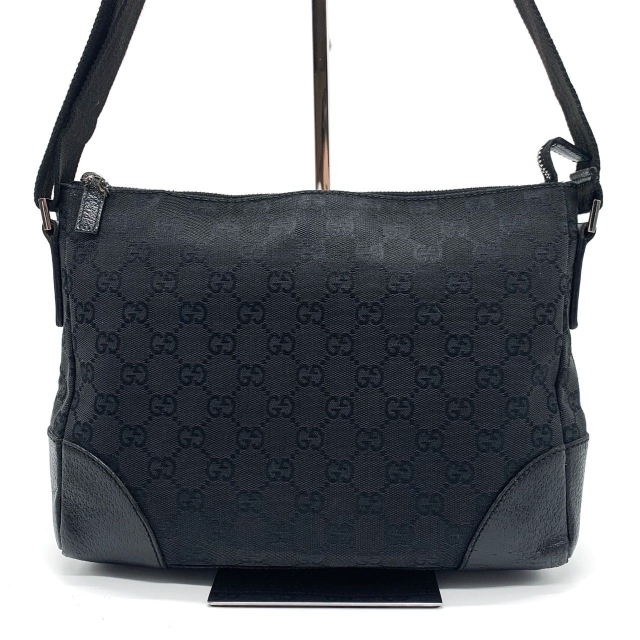 ✨良品✨ GUCCI グッチ ショルダーバッグ トートバッグ GG柄 ロゴ型 