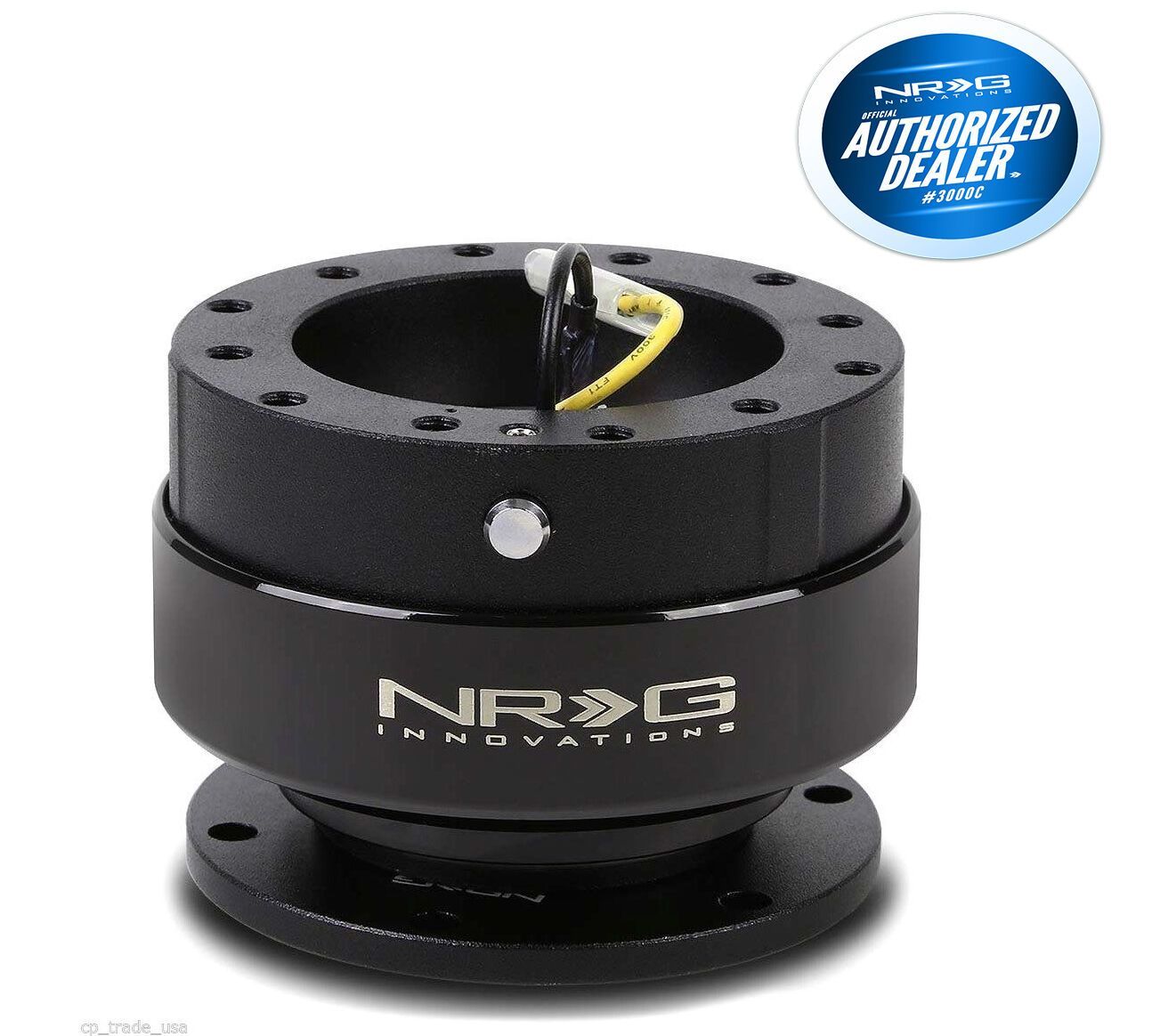 新品】NRG クイックリリース ステアリングボス レンチン音あり 赤黒 