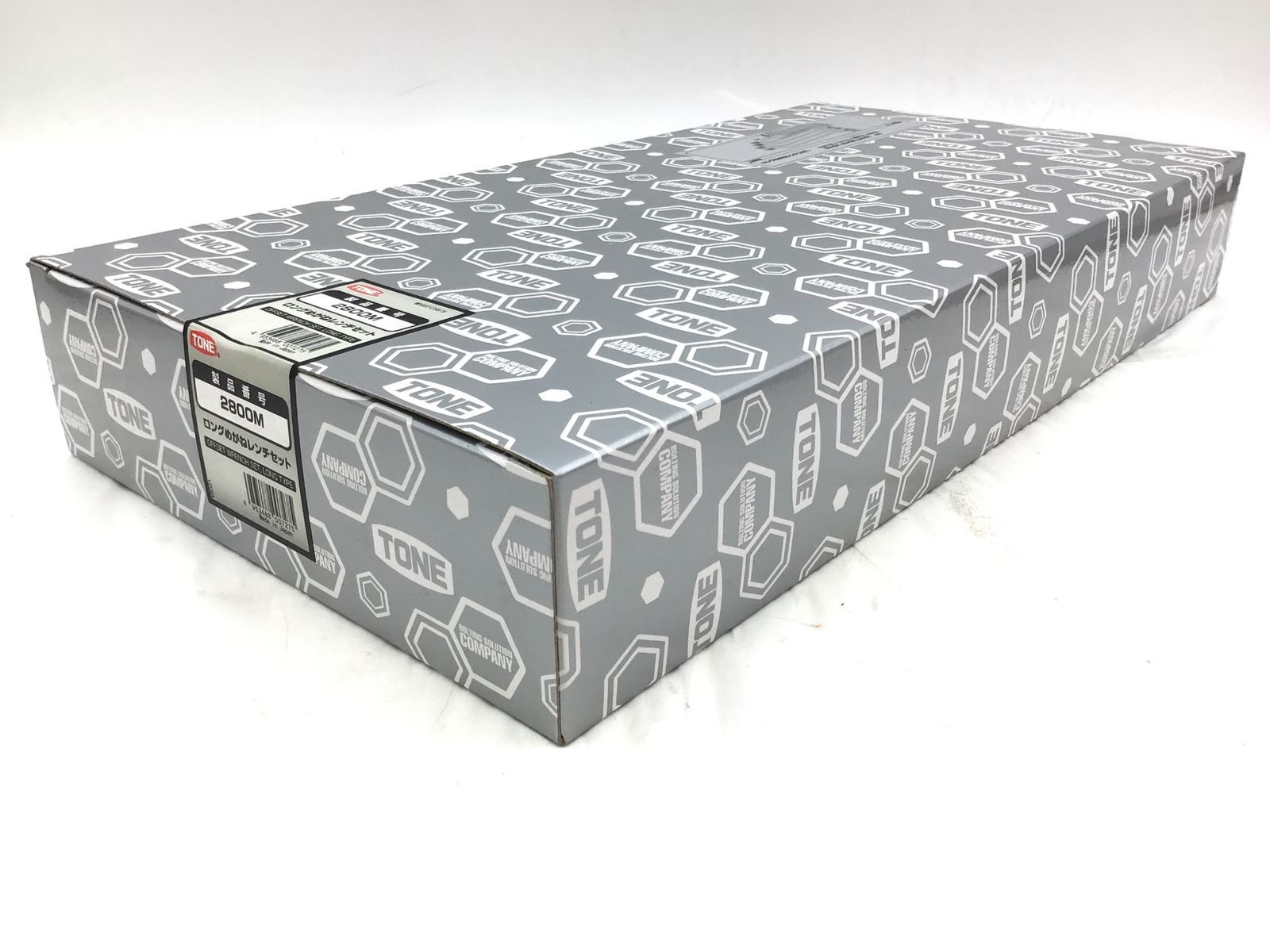 TONE トネ ロングめがねレンチセット 45° 2800M 内容8点 シルバー ITKQI8P5Y08G エコツール半田店 M02