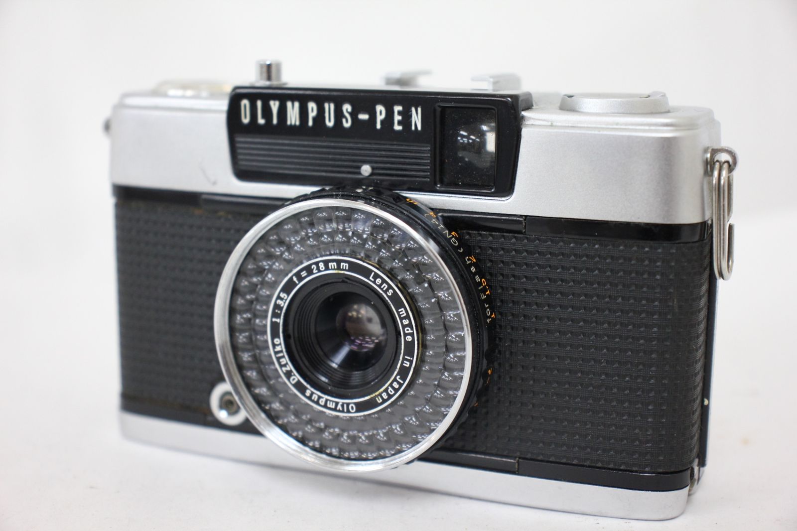 返品保証 オリンパス Olympus-PEN EE-3 D.Zuiko 28mm F3.5 カメラ e2909