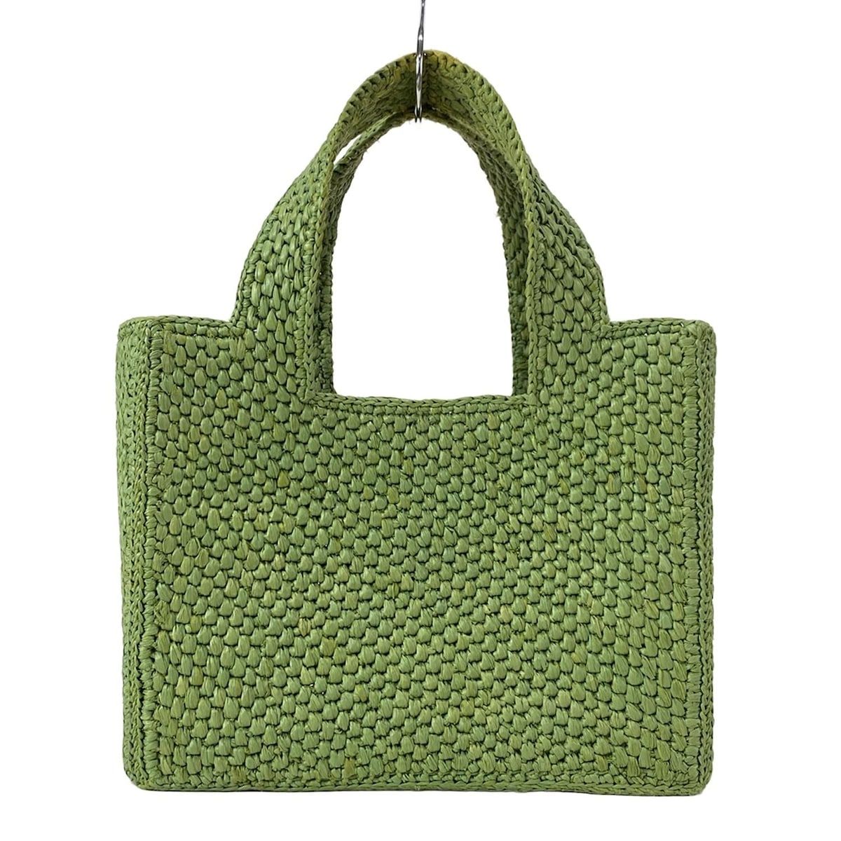 【LOEWE】ロエベフォント トート スモール★メドウグリーン LOEWE☆ロエベフォントトートスモール ラフィアメドウグリーン