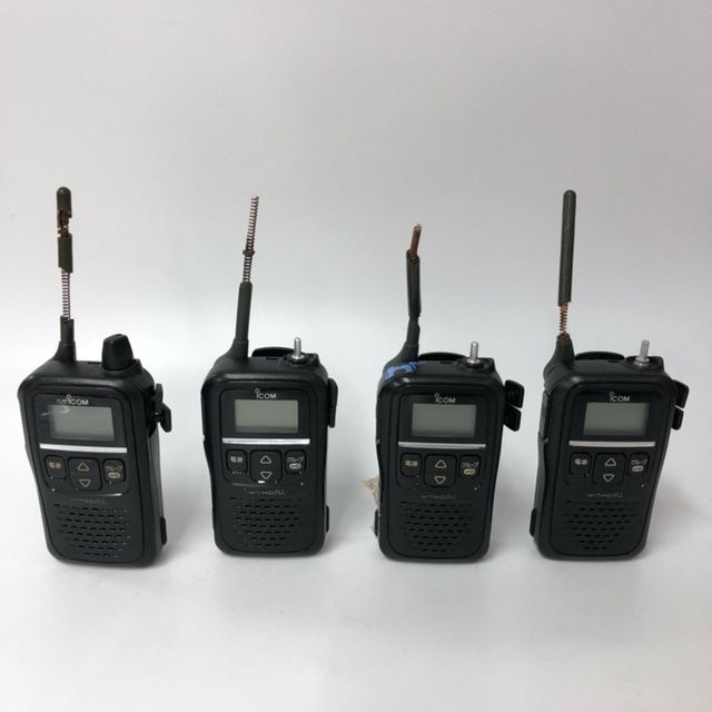 4台 アイコム IC-4110 ブラック 特定小電力 トランシーバー ICOM