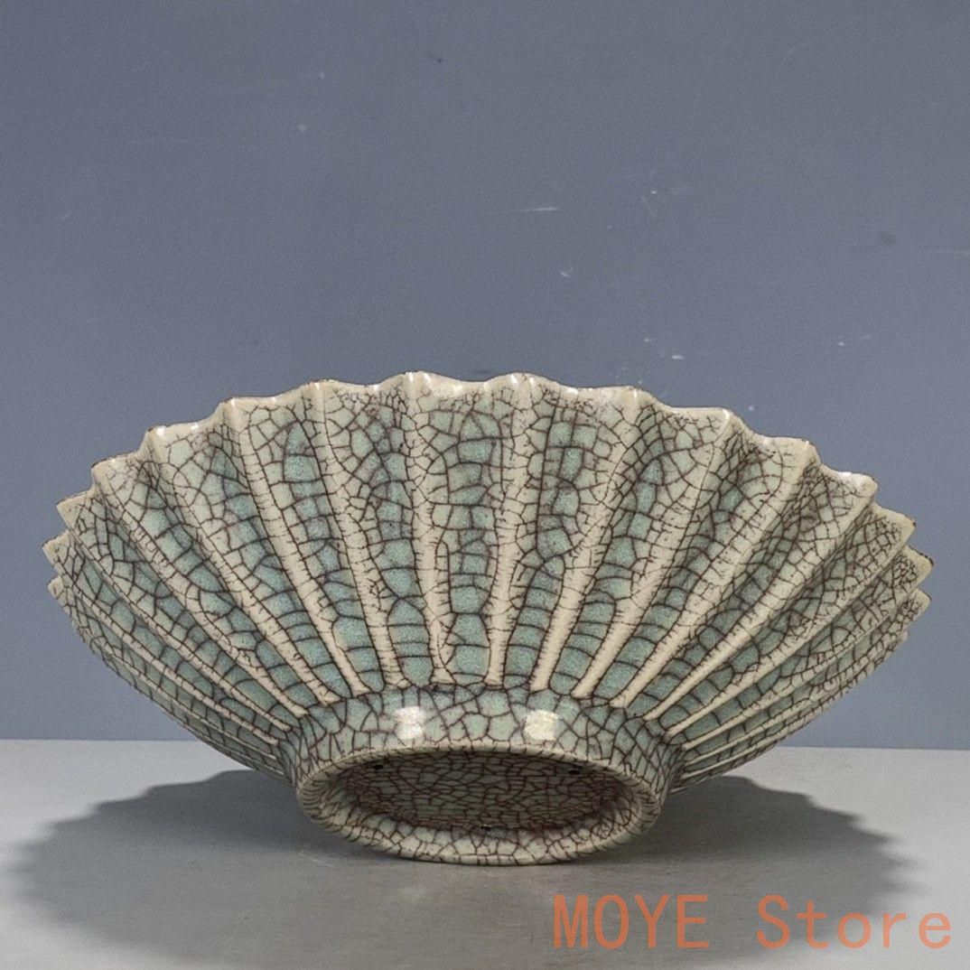 磁器開片 笠皿 置物 書道具 文房具 装飾品 工芸品 美術品 磁器開片 笠皿 置物 書道具 文房具 装飾品 工芸品 美術品