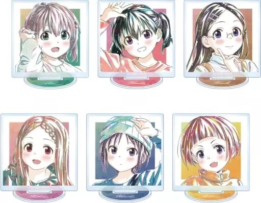 中古】アクリルスタンド・アクリルパネル 全6種セット 「ヤマノ
