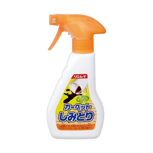 リンレイ カーペットかんたんしみとり本体 250ml 1セット 15本