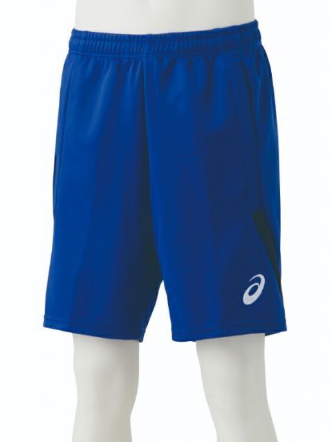 asics アシックス M KNT 1/2 PNT アシックスブルー 2XL 2101A077 402 | スポーツ スポーツウェア サッカー フットサル マルチハーフパンツ 半ズボン ボトムス ジャージ メンズ スポーツ用品 部活 練習 ロゴ ワンポイント