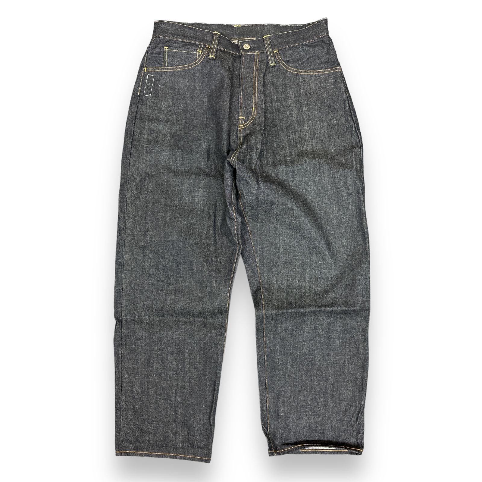 定価41800円 美品 FRAGMENT × SEQUEL SQ-23SS-PT-02 RIGID DENIM PANTS INDIGO コラボ  リジッドデニム パンツ ジーンズ フラグメント シークエル インディゴ L 74957A3 - メルカリ