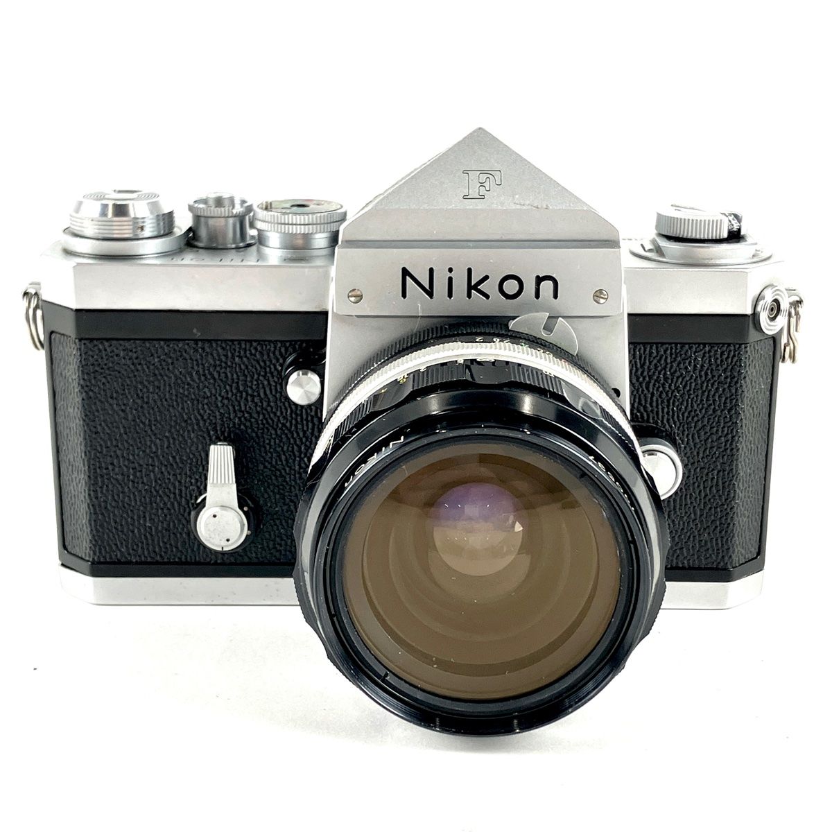 ニコン Nikon F アイレベル シルバー + NIKKOR-O 35mm F2 非Ai