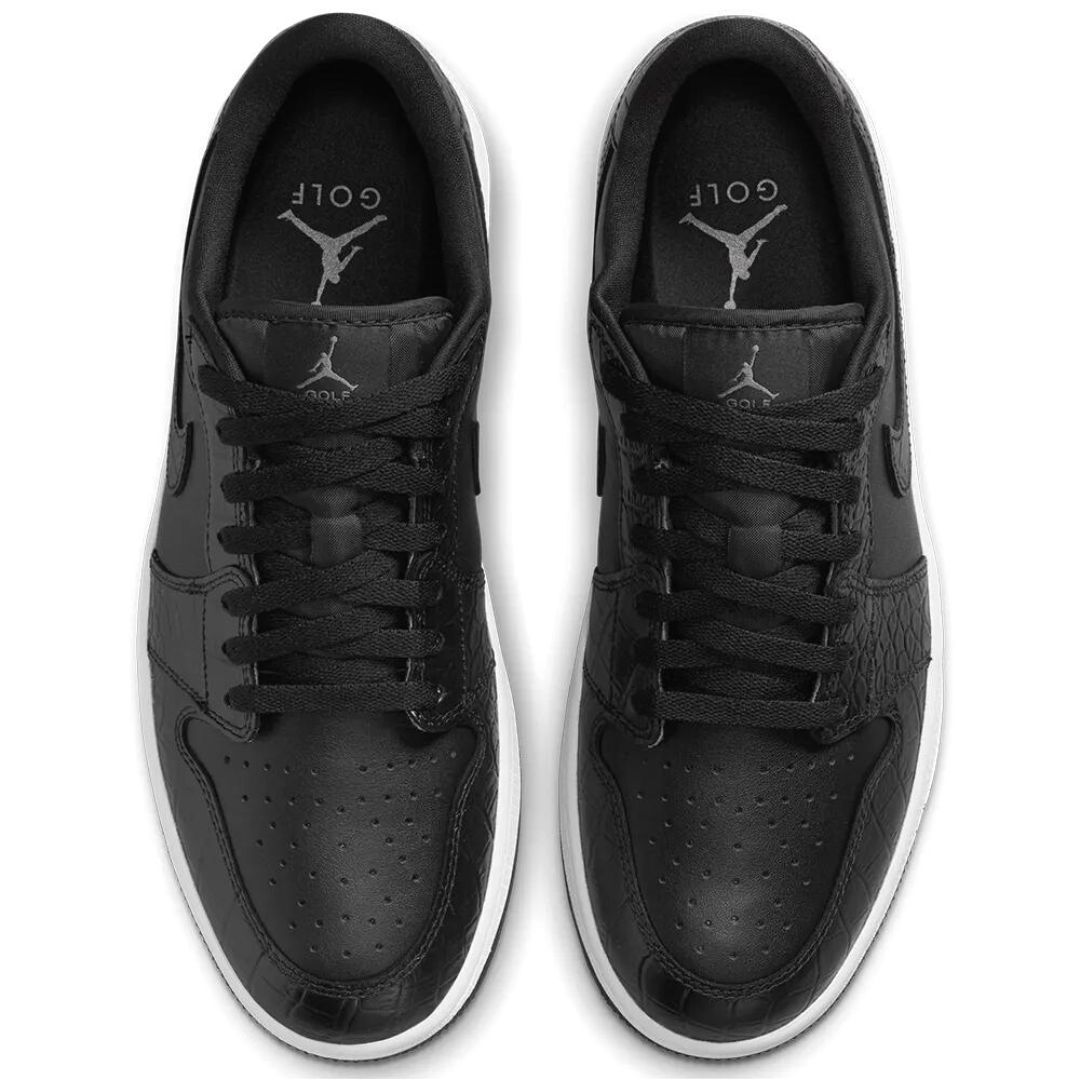 NIKE - 即納 28.0㎝ ナイキ エアジョーダン1LOW GOLF ブラッククロコダイル エア ジョーダン 1 NIKE AIR JORDAN LOW GOLF black/blk-iron
