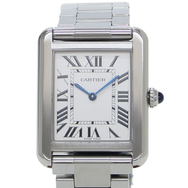 カルティエ タンクソロSM W 24×H 30mm W5200013 レディース 腕時計 Aランク