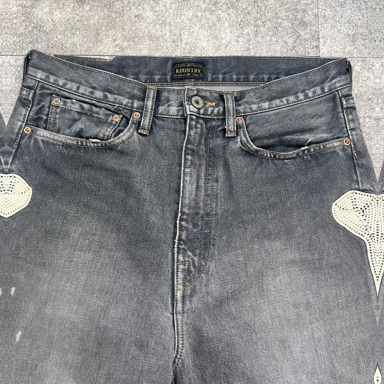 KAPITAL 14oz Denim 5P Shorts ボーンデニムショーツ ハーフ