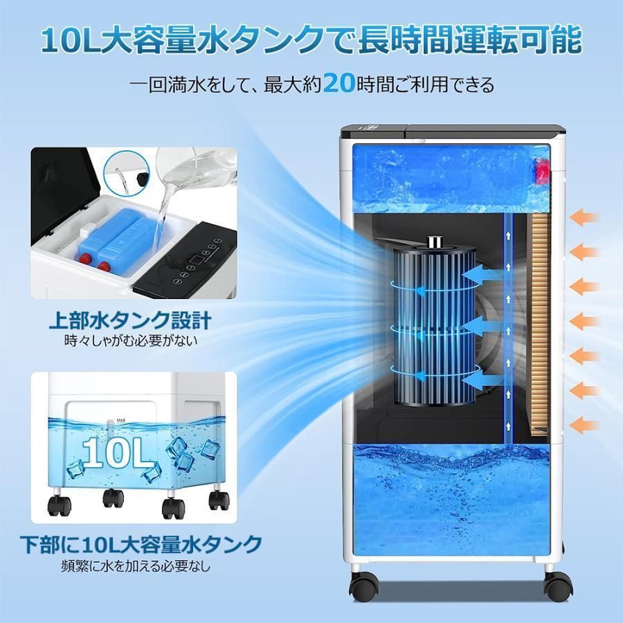 送料込み＊ナカトミ ミニクーラー 2020年製＊0528-8（○ナカトミ ミニ 