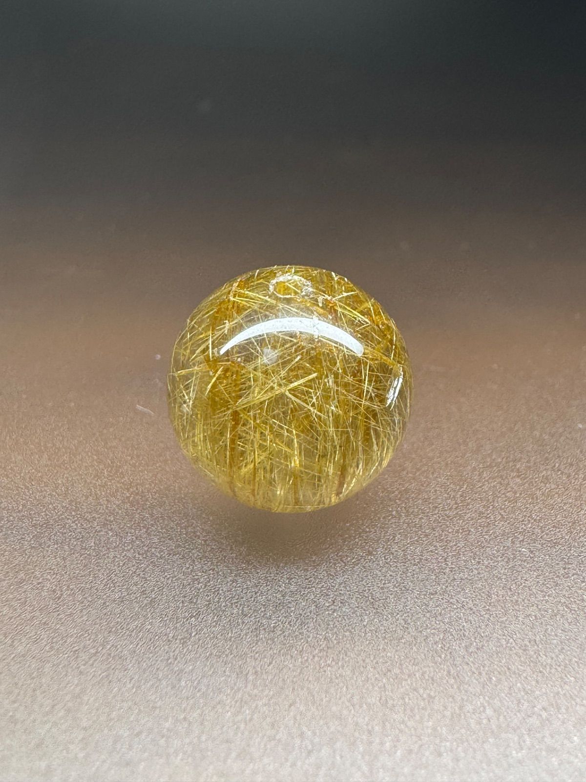 綺麗なタイチンルチルたん！パワーちょちょぎれ！ 最高品質] SSS大玉12.2㎜ タイチンルチル パワーちょちょぎれ