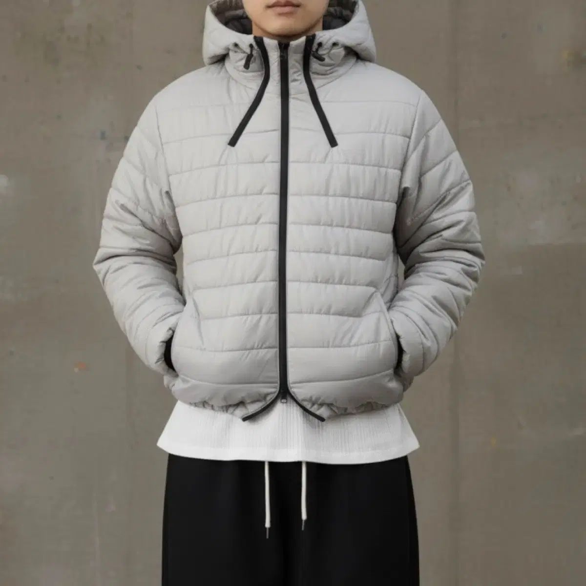 軽量 フード ダウン ジッパー テック ポケット ショートダウン 登山