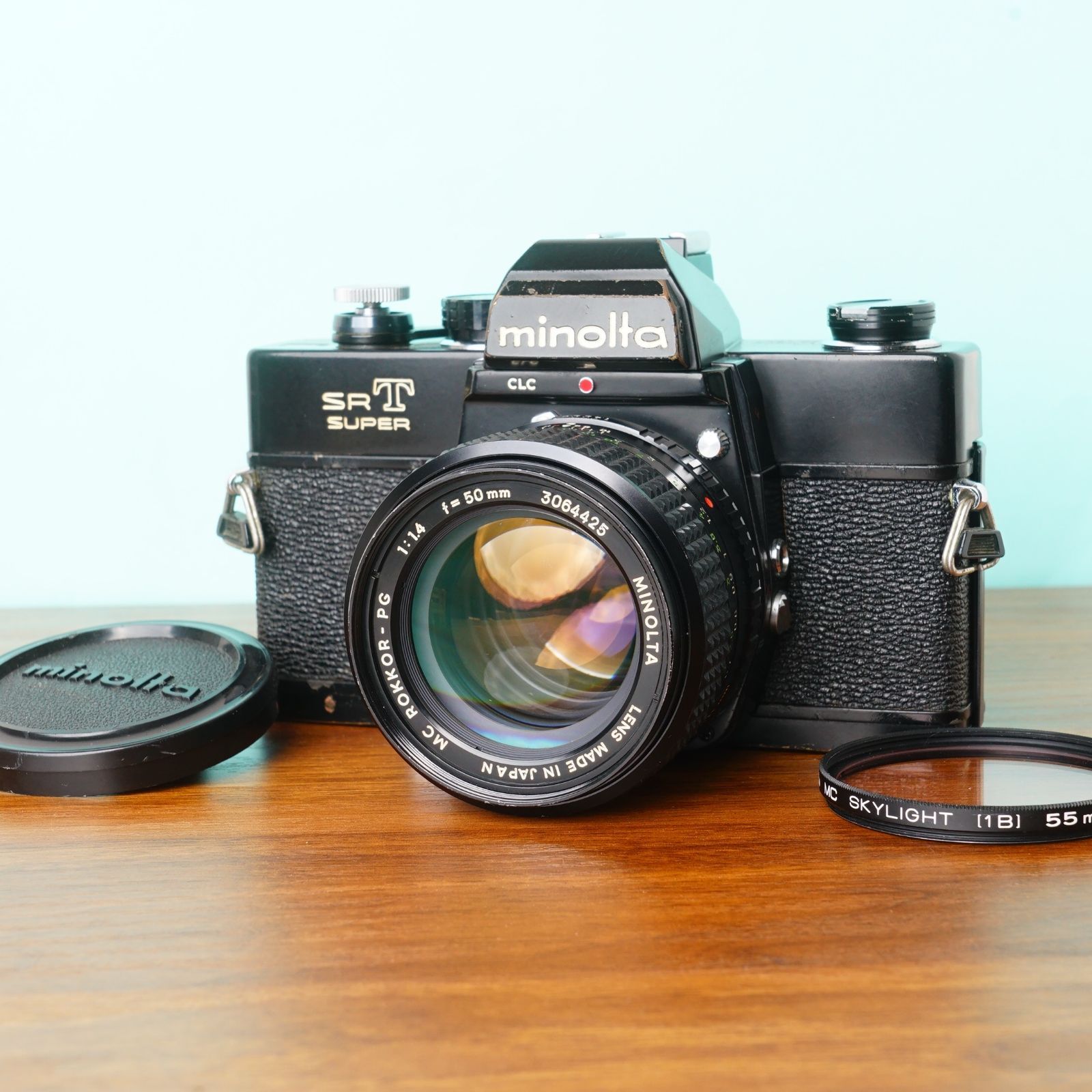 完動品◎ミノルタSRT SUPER ブラック 50mm f1.4 48 425