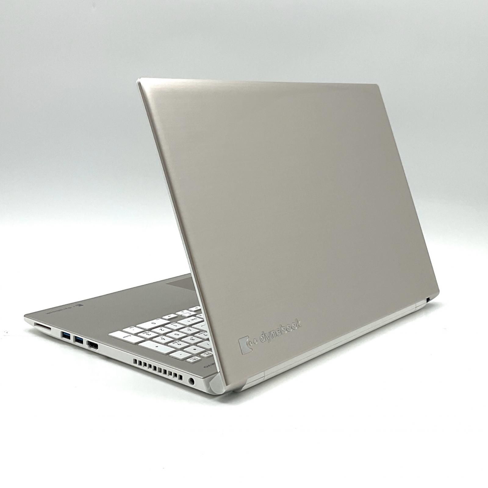 【全額返金保証】【最速発送】dynabook T65 /HG PT65HGP-REA /i7 8550U /4GB /1TB /94.1% 【快調動作・高性能PC】