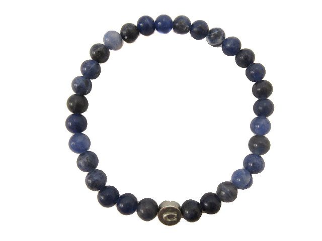 コーチ COACH ブルー ソーダライト ビーズ ブレスレット