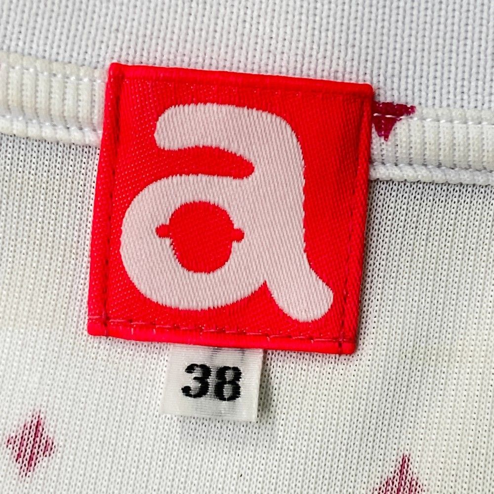 サイズ：38 ARCHIVIO アルチビオ 襟付 ノースリーブシャツ 総柄