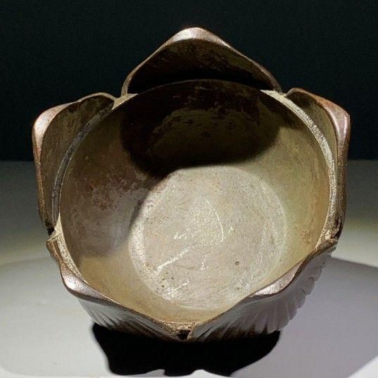 銅製 香炉 宝蓮灯薫香炉 蓮華香炉 茶道具 香道具 装飾品 工芸品 置物 銅 香炉 蓮華香炉 宣徳炉 香道具 置物 - メルカリ