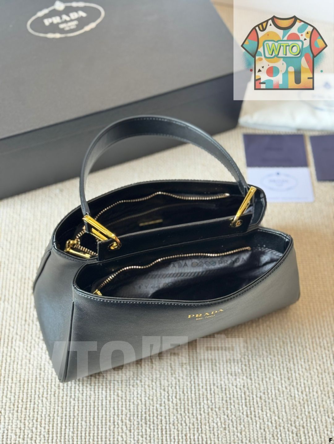 今日WTO】Prada プラダ 秋冬バッグ コレクション 高級感に富むの