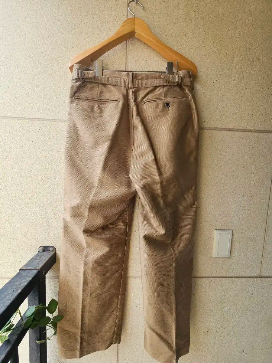 4 AURALEE オーラリー モールスキン フィンランド人 ワイド パンツ