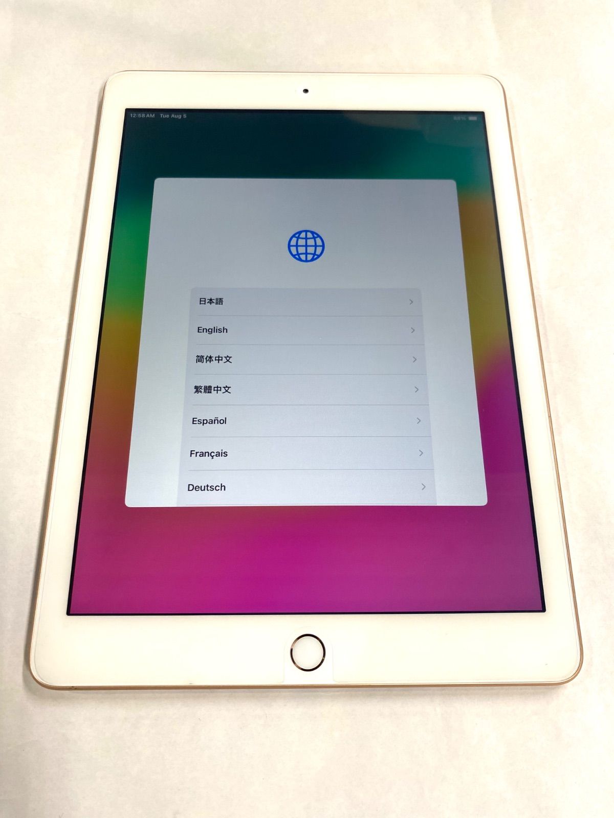 ri.u-ka　 iPad 第6世代 32GB　バッテリー：93% ri.u-ka iPad 第6世代 32GB バッテリー：93% 動作OK SIMロック