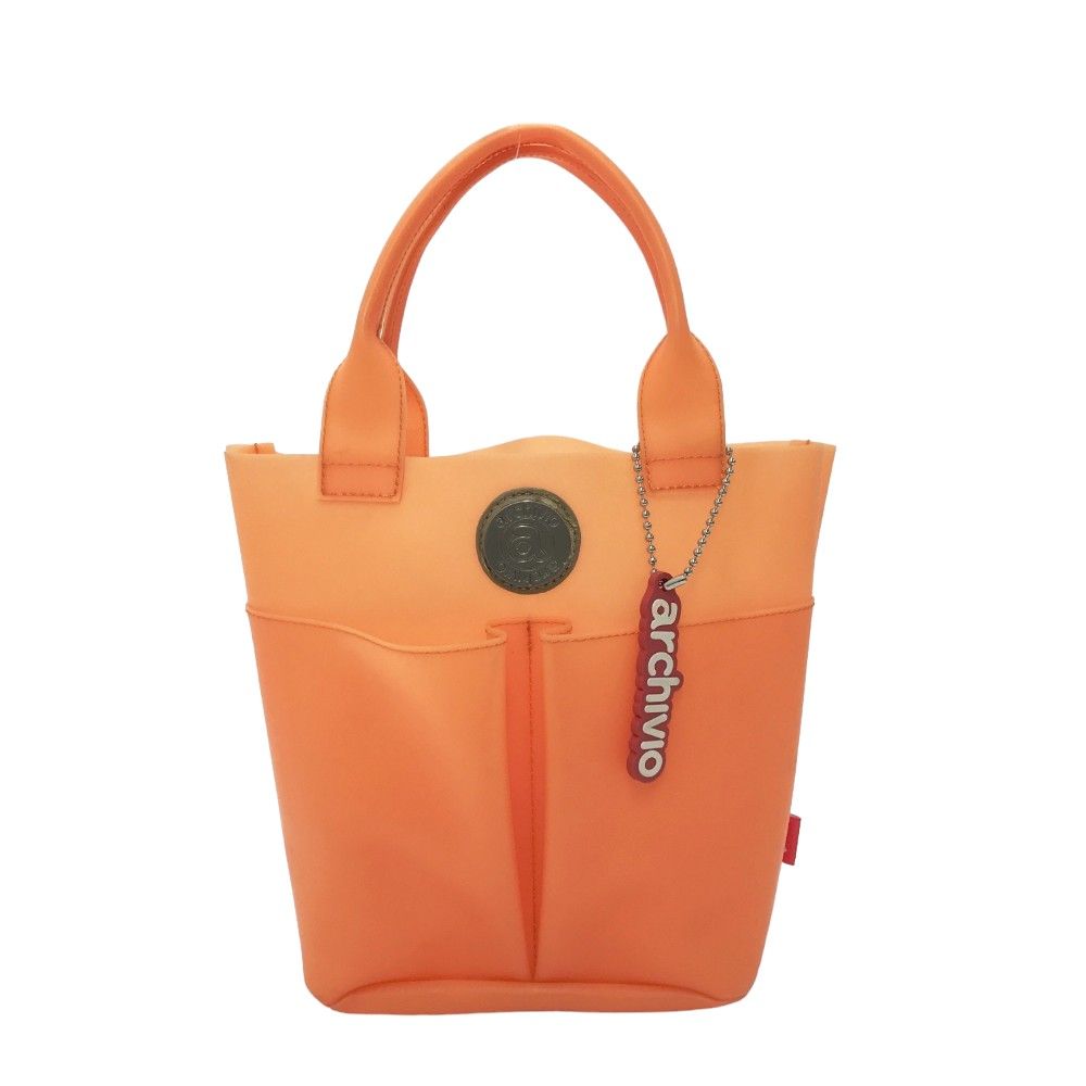 ARCHIVIO アルチビオ ラバー カートバッグ オレンジ系 [240001704565