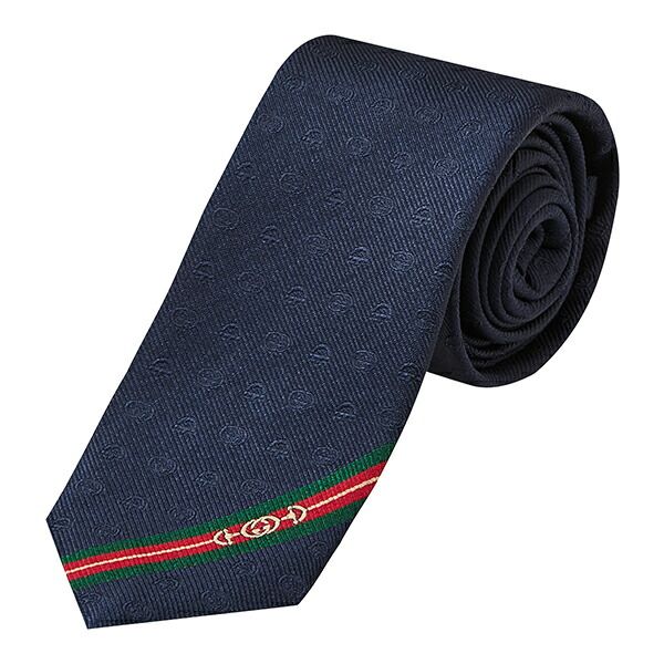 新品 グッチ GUCCI ネクタイ ダブルG ＆ホースビット ミッドナイトブルー 新品 グッチ GUCCI ネクタイ ダブルG ＆ホースビット ミッドナイト