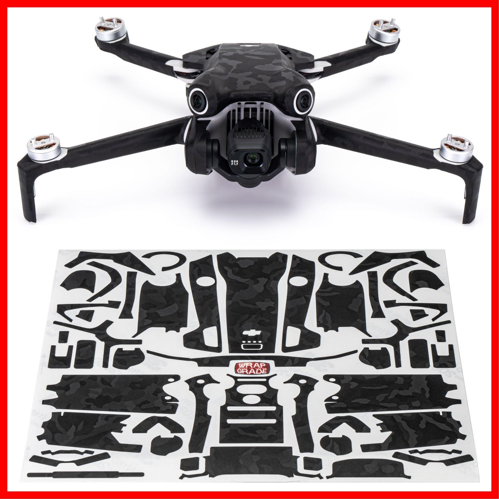 特価商品】WRAPGRADE for DJI Mini 4 Pro 本体用 スキンシール