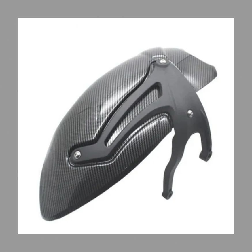 Bmw r nine t用の光沢のある本物のカーボンモーターサイクルリアマッドガードr ninet r9t 2014 2015 2016 2017 2018 2019