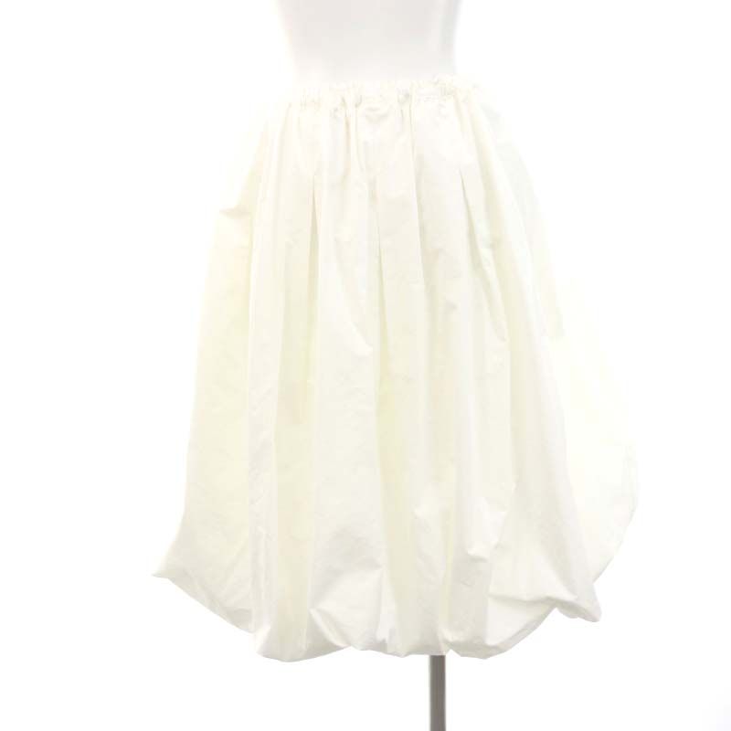 ハイアンド HIAND 3way Balloon Tunic チュニック バルーン 白  