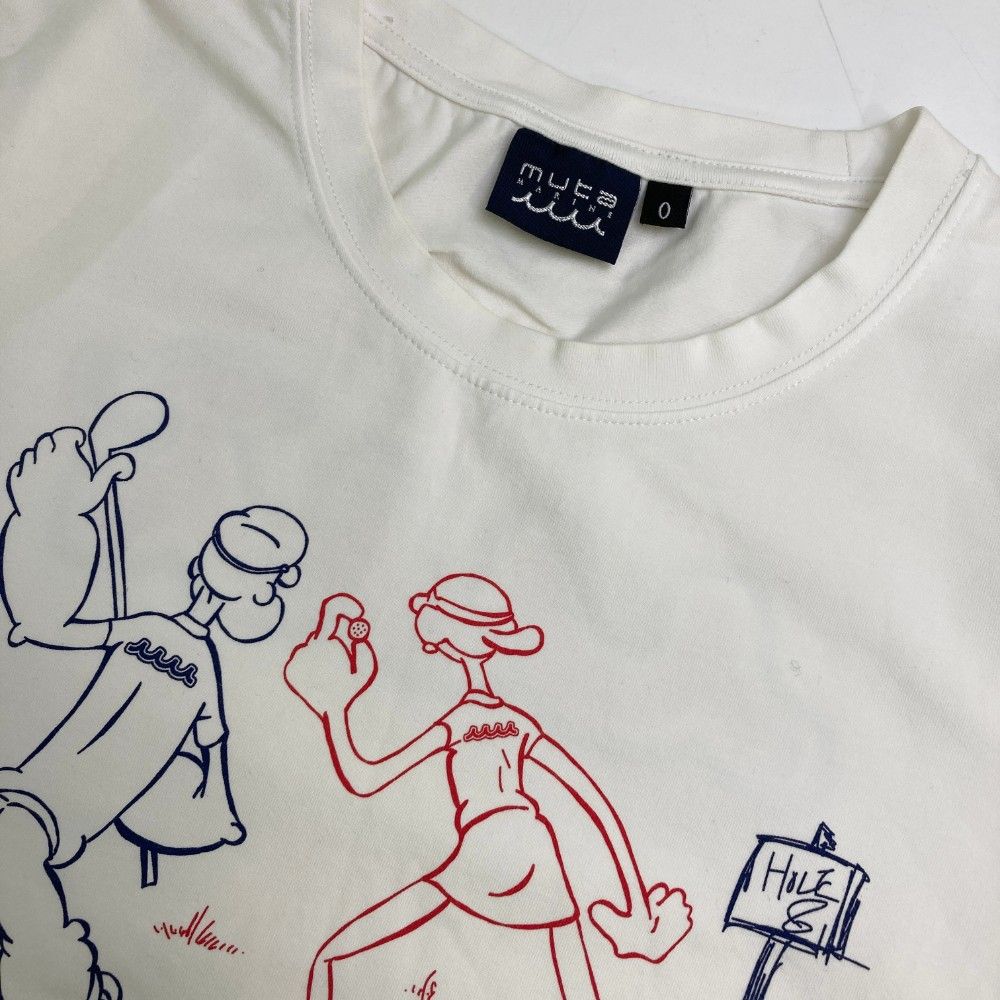 サイズ：0 MUTA MARINE ムータマリン ×POPEYE 半袖Tシャツ