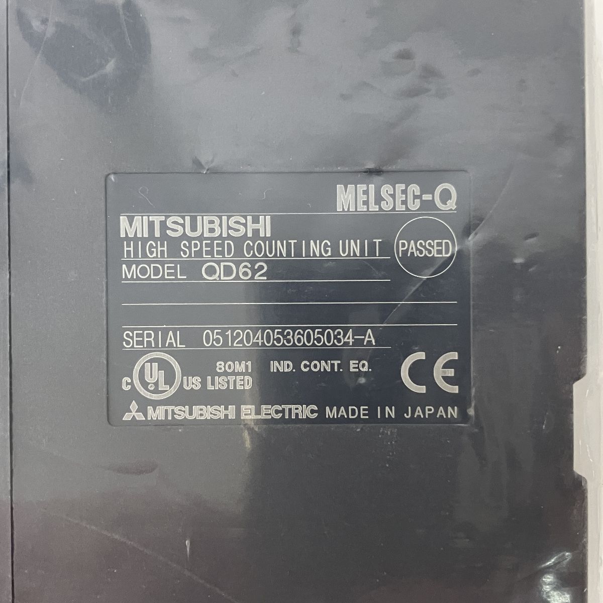 マサさん専用 MITSUBISHI ELECTRIC QD62 シーケンサ 高速カウンタユニット 未