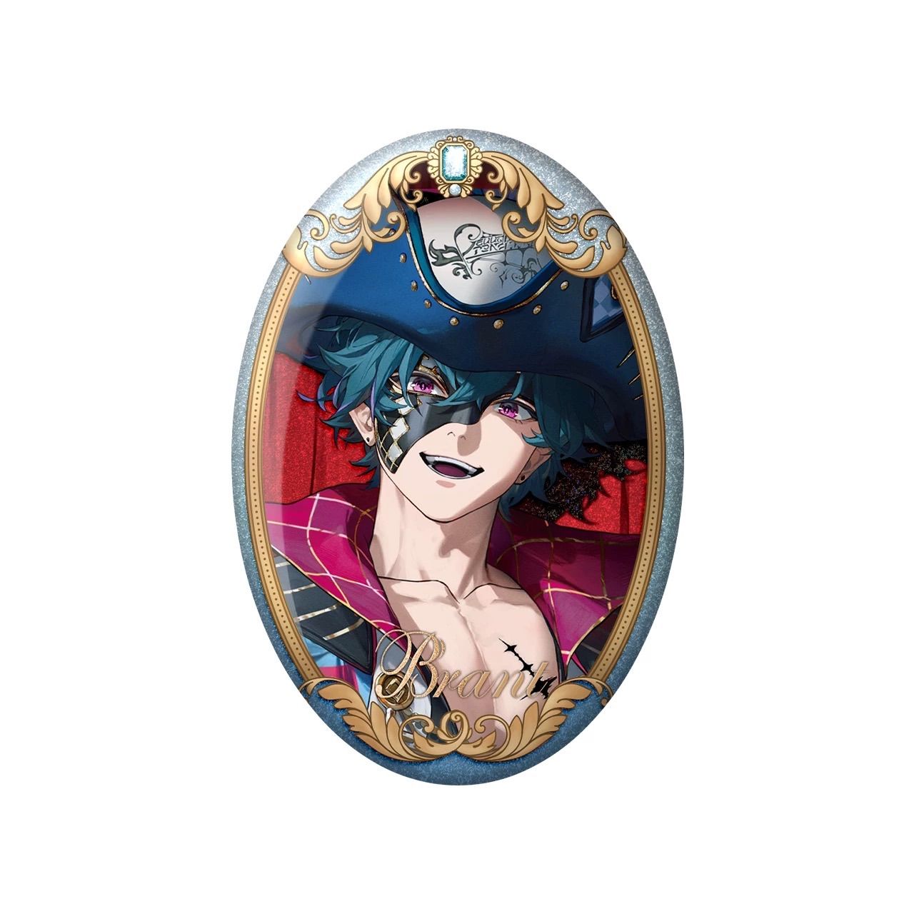 鳴潮・公式 缶バッジ（仮面）カルロッタ フィービー ブラント ロココ