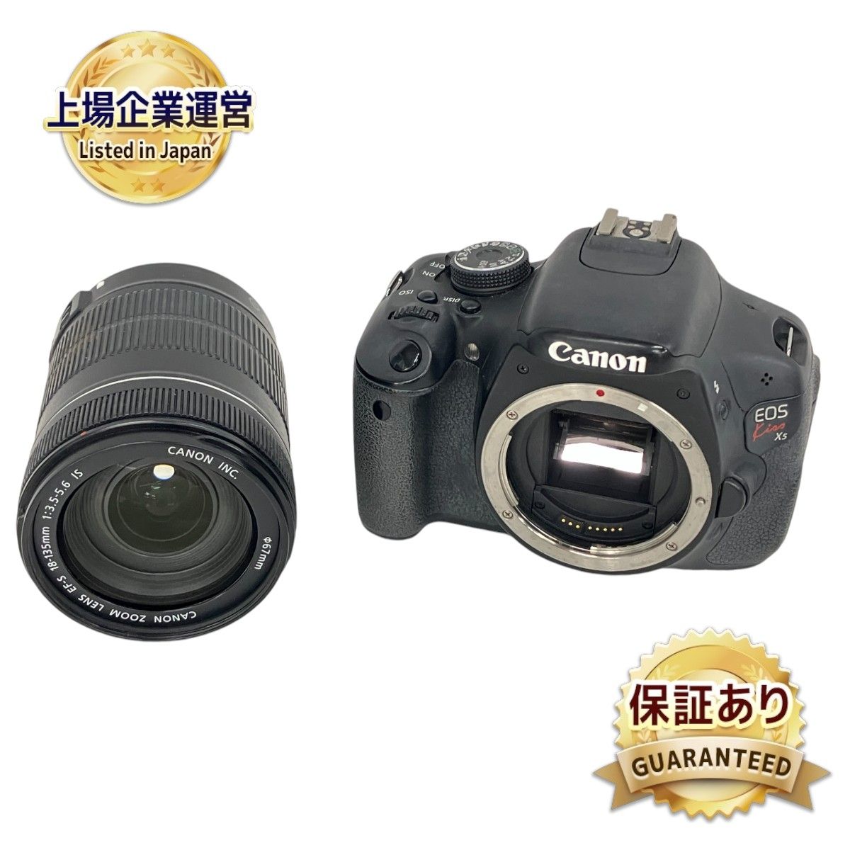 Canon EOS KISS X5 デジタル一眼レフカメラ EF-S 18-135 F3.5-5.6 IS レンズキット キャノン 中古  S9177181 - メルカリ