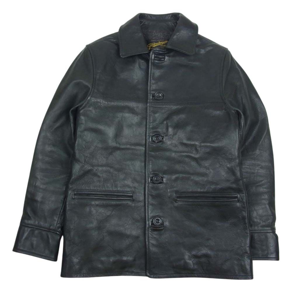 ファインダーズ キーパーズ Finders Keepers 40432202 FK-CAR COAT ホースハイド レザー ジャケット ブルゾン ブラック系 XS【中古】 ファインダーズ キーパーズ Finders Keepers 40432202 FK-CAR COAT
