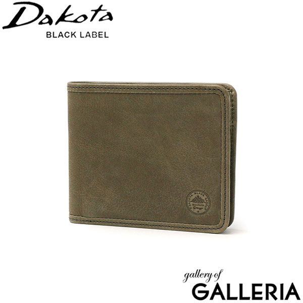 ダコタブラックレーベル 二つ折り財布 メンズ 小銭入れあり 財布 本革 レザー 二つ折り Dakota レザーウォレットアライヴ ブランド 0620020 グレー