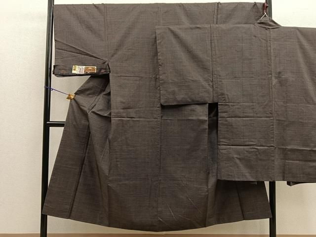 平和屋着物男性　本場大島紬　アンサンブル　100亀甲　証紙付き　正絹　逸品　BAAO7644ph