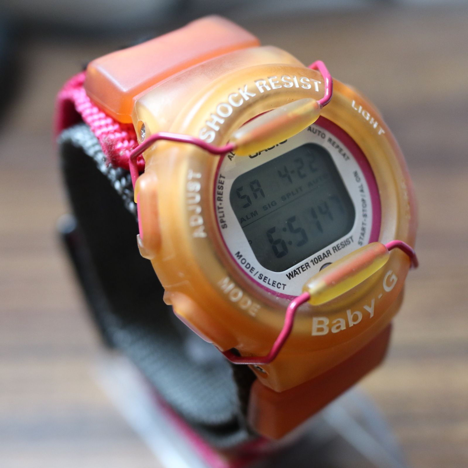 稼働品】CASIO Baby-G カシオ ベビージー BG-270 1516 ヴィンテージ 美 