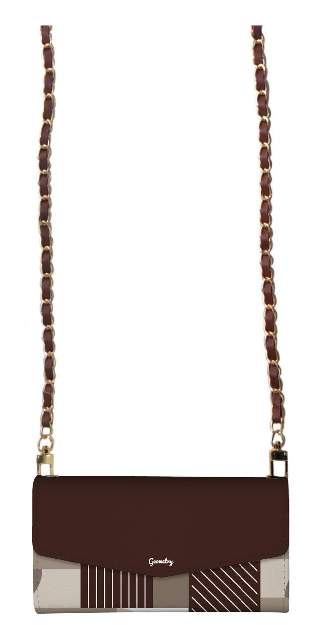 Android One S6 ケース 手帳型 アンドロイドワンS6  スマホケース レター 肩掛け チェーン付き 幾何学模様 北欧 大人女子 可愛い おしゃれ ストラップ ミラー付 カラー07