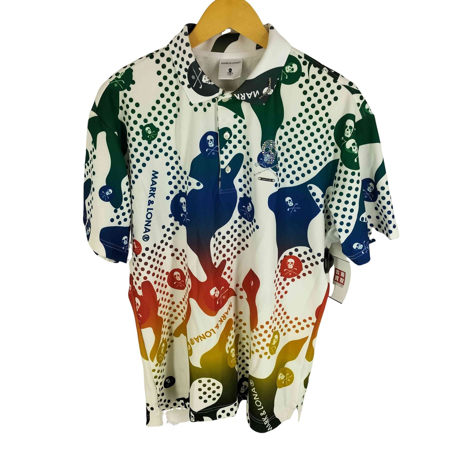 マークアンドロナ MARK＆LONA 2024SS VECTOR POLO POINT COLLAR