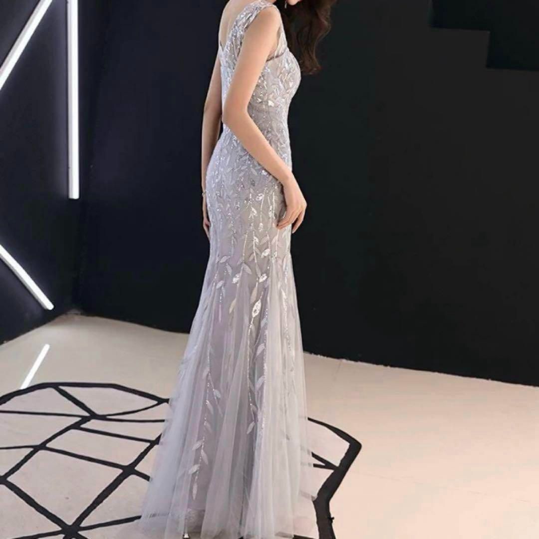 リーフ柄がオシャレなマーメイドイブニングドレス?.? - メルカリ