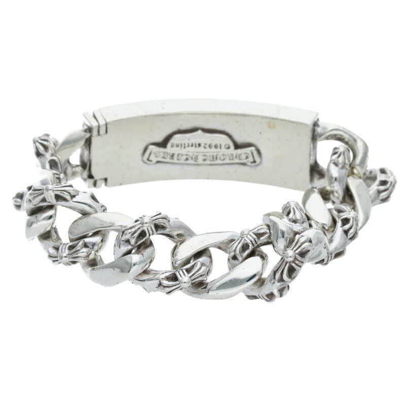 クロムハーツ ID FLORAL CROSS FANCY ブレス11LINK CHROME HEARTS