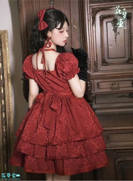 ギフトに最適。 25年 ドレス コスプレ ロリータセット 仮装 オリジナル 洋服 ロリータ ワンピース 撮影会 舞台 イベント 原野空間-250