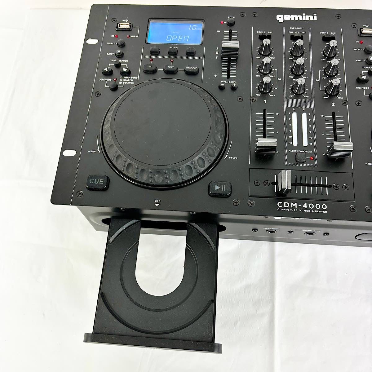 gemini オールインワン CDM-4000 CD DJプレーヤー ミキサー GEMINI