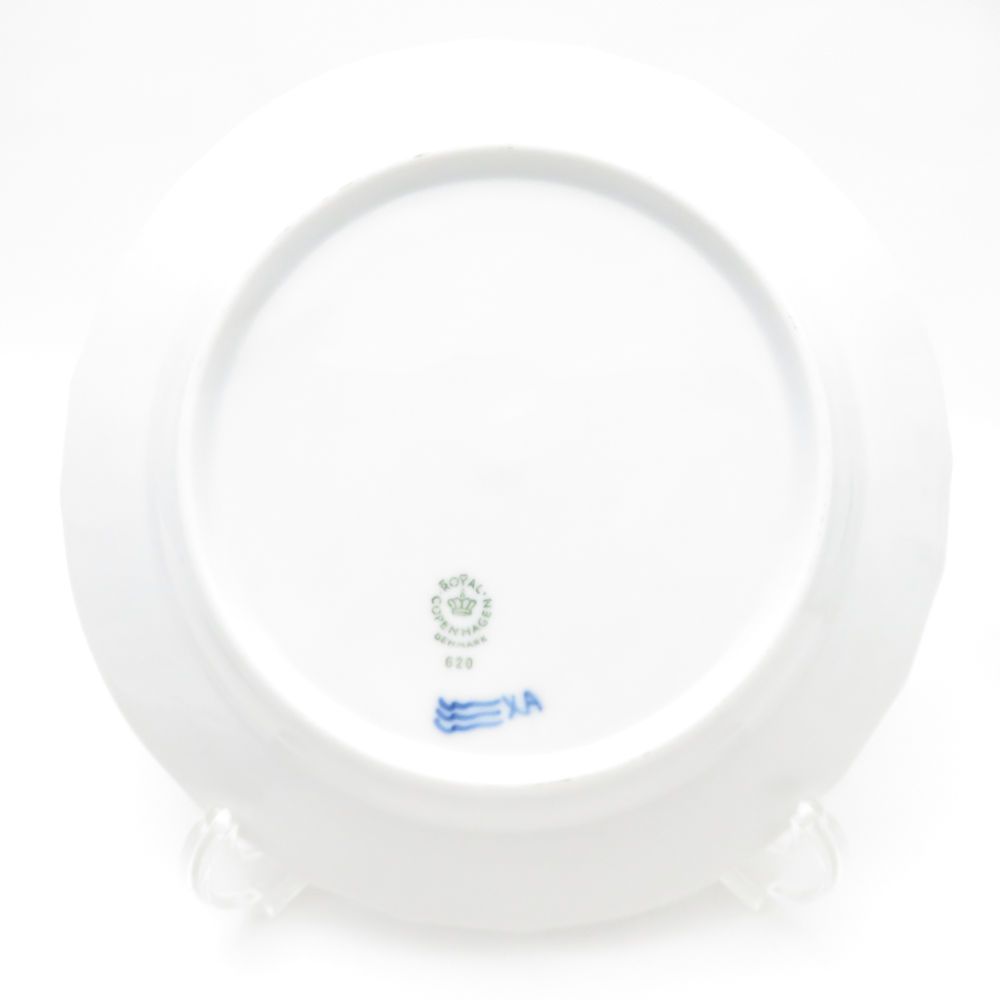 SALE【美品】ロイヤルコペンハーゲン   カーブドブルーフラワー豆皿4枚セット 美品 ROYAL COPENHAGEN ロイヤルコペンハーゲン ブルーフラワー